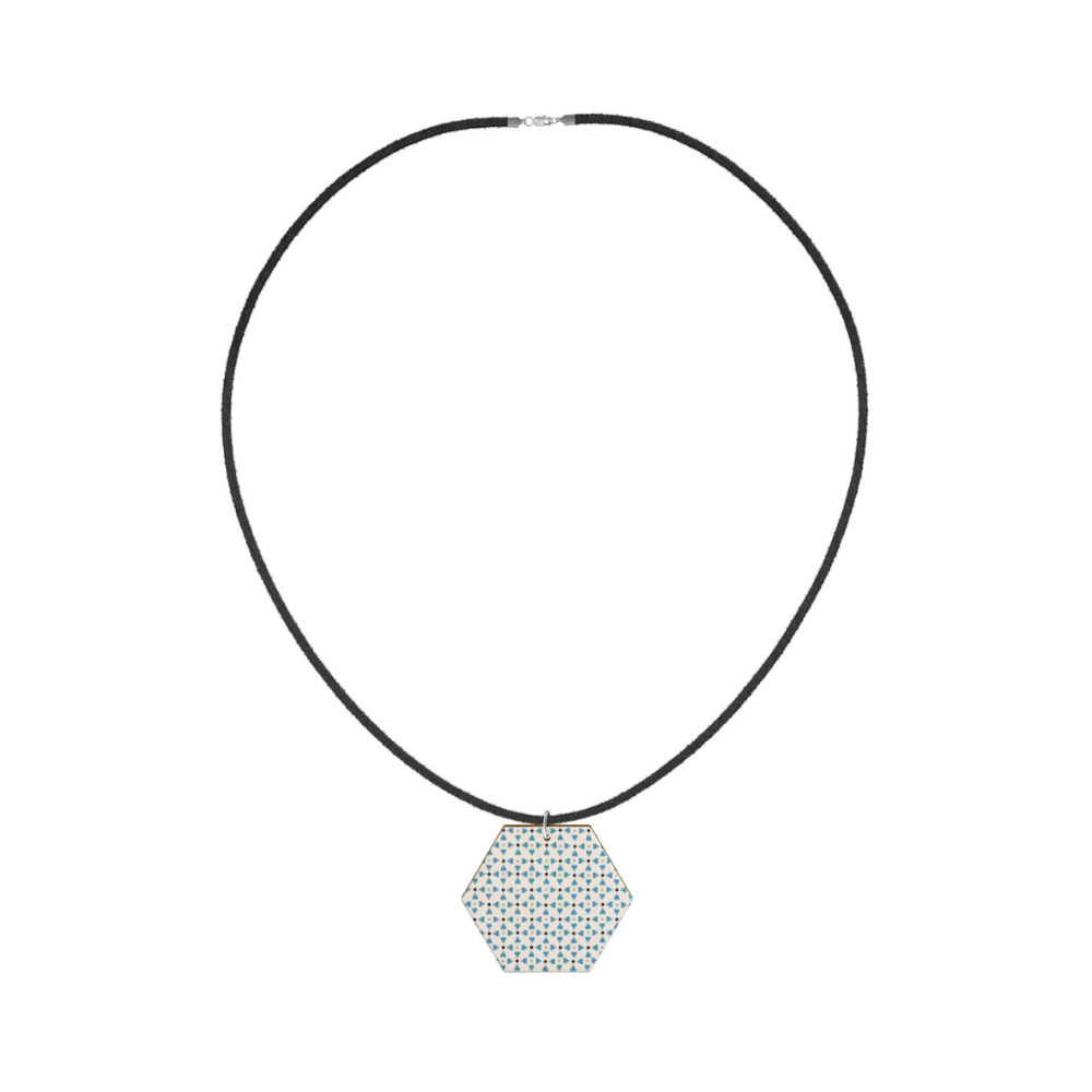 COLLIER EXAGON Smeraldia